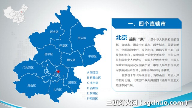 中国各省直辖市地图轮廓高清版