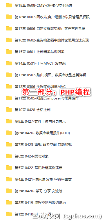 php中文网第19期第二部分【PHP编程】
