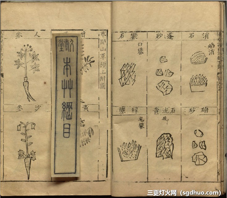 药圣李时珍《本草纲目》原版全本25卷古籍