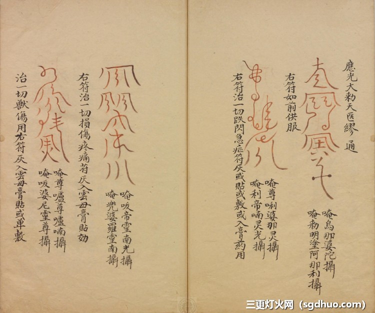 《祝由科(秘诀奇书)》五册十三科全本