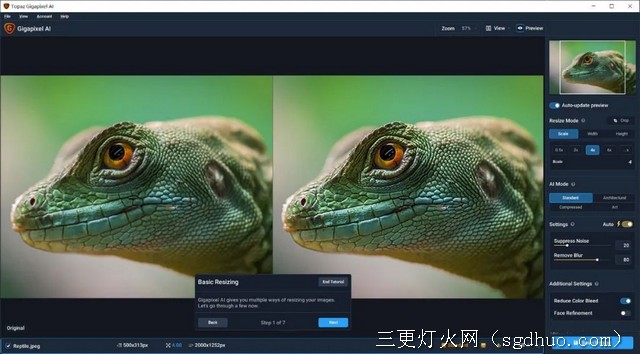 Topaz Gigapixel AI 图片无损放大软件