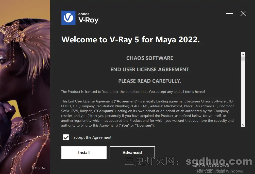 VRay5.2 for Maya2018/2019/2020/2022/2023安装教程截图
